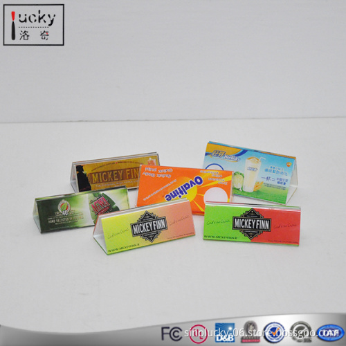 Acrylic Menu Stand Card Base Holder,Decorations Table Number Stands